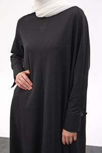 Comfy jurk met lint