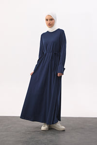 Comfy jurk met lint