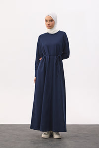 Comfy jurk met lint
