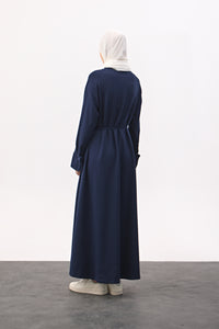 Comfy jurk met lint