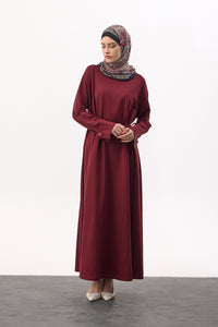 Comfy jurk met lint