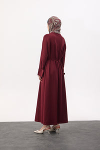 Comfy jurk met lint
