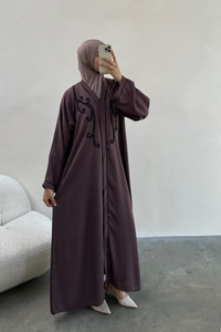 Dubai abaya met steentjes