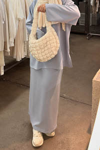 Comfy set met rok