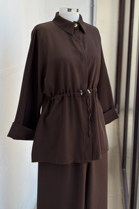 Twinset met ceintuurlint