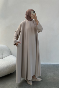 Abaya set met onderjurk