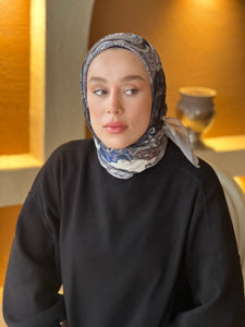 Printed Bamboe Hoofddoek