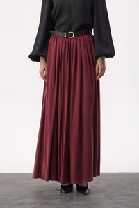 Rok met riem