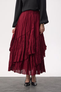Rok met textuur
