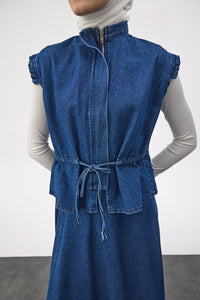 Denim twinset