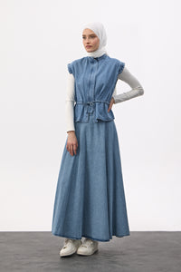 Denim twinset
