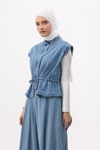 Denim twinset