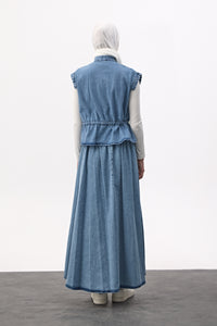 Denim twinset