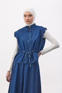 Denim twinset